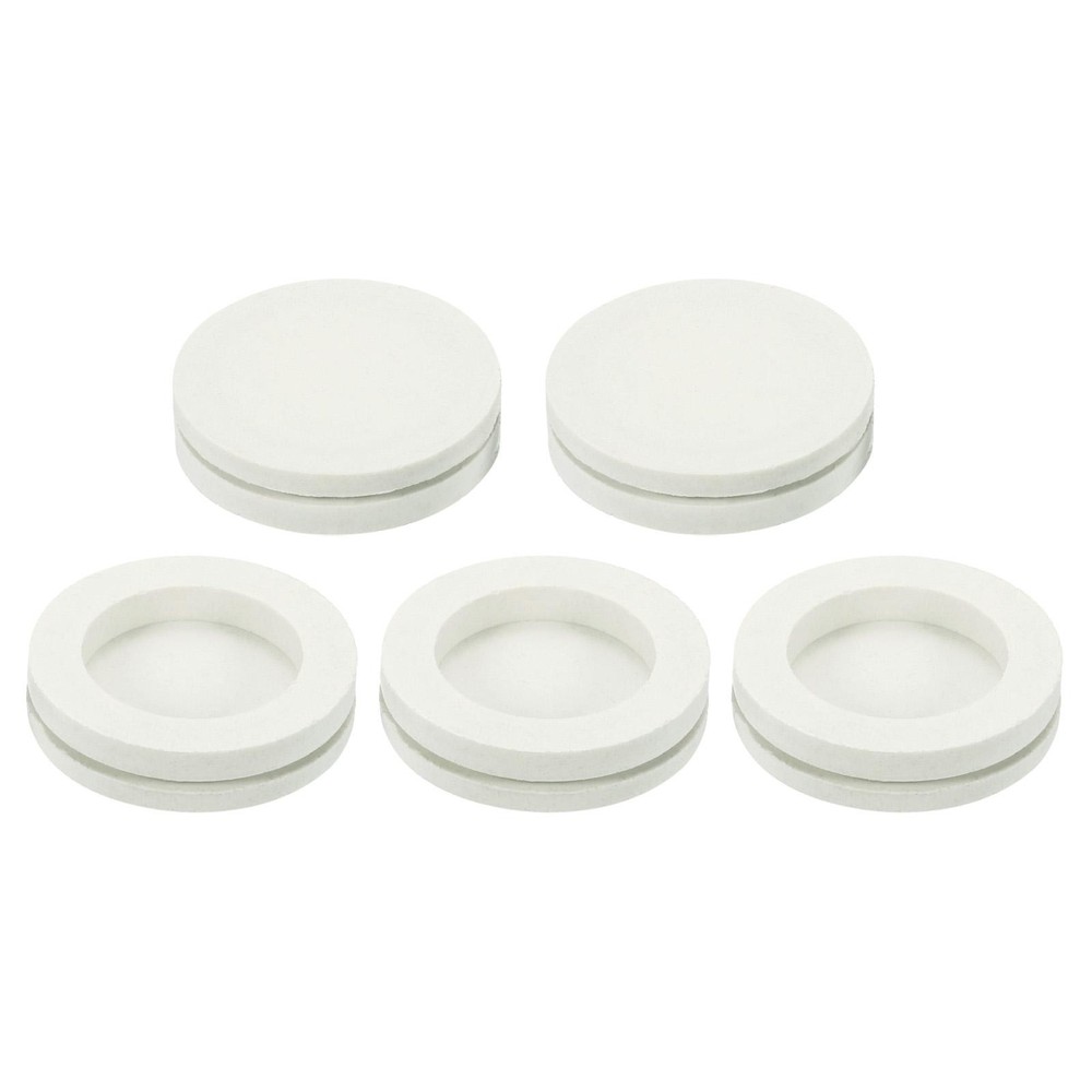 Air Conditioner Drain Stoppers 25mm/1″ Rubber Plug Replacement Part Beige 5pcs