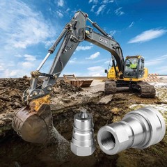 1/4″ Npt Iso 7241-B Hydraulic Quick Connect Couplers/couplings W/dust