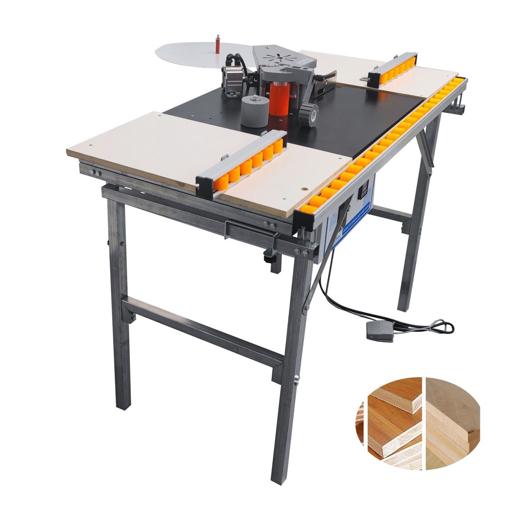 Edge Banding Machine for Curve Straight Line Auto Belt Breakage Speed Adjust