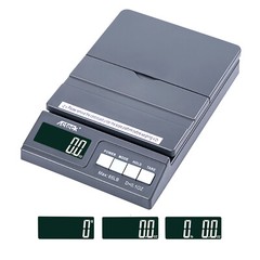 Acteck A-CE65 Gray 65lb x 0.1OZ Digital Shipping Postal Scale W/AC & Battery
