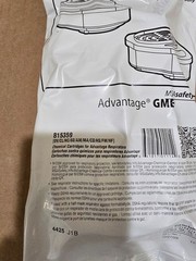 1 Pack of 2 Advantage GME Respirator Cartridges, MSA 815359