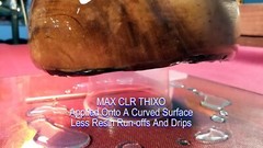 Epoxy Clear Food Safe Coating FDA Compliant, Less Sagging & Drips 4 Vertical Use
