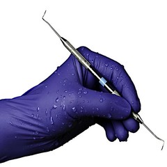 100 Small 4mil Indigo Blue Nitrile Medical Exam Gloves Latex Free Powder Free