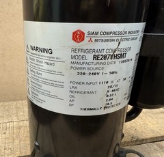 SIAM COMPRESSOR INDUSTRY RE-207VHSMT COMPRESSOR (MITSUBISHI ELECTRIC)