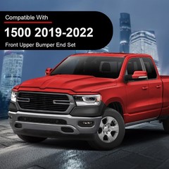Front Upper Primed Bumper End Filler Ram 1500 2019-2022 68403910AE