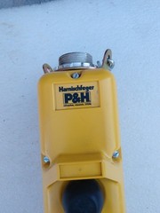 BRAND NEW P&H 596 4-BUTTON PENDANT PUSHBUTTON CRANE HOIST CONTROL STATION