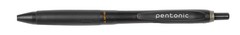 Pentonic BR-T Retractable Ballpoint Pens, 12 Count, Black Ink, 0.7 mm Fine Po…