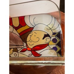 Glass Art Chef Business Card Holder Joan Baker Designs