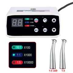 Dental Brushless Micro Motor/1:5 (LED) Handpiece Contra Angle Fit NSK new