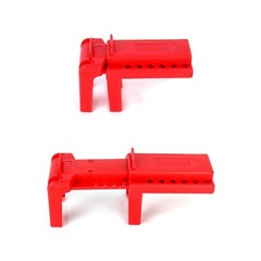QWORK Ball Valve Lockout, Safety Lock, 1/2″ – 2-1/2″ Diameter, 20 Pack, Red