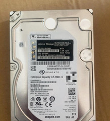 One New Lenovo 00YG663 00YG665 SAS 8TB 12G 7.2K 3.5in DS4200 DS6200 Hard Drive