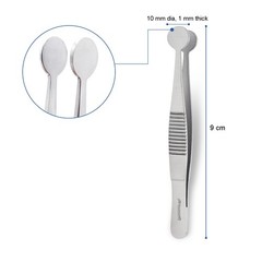 Meibomian Gland Expressor Forceps Set Eyelid Tweezers Kit Ophthalmic Tools 6 Pcs