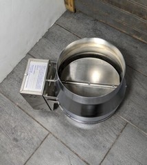 Energy Saving Devices Inc Automatic Gas Vent Damper AX503 5” for 24V Control A17