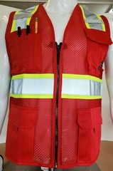 Two Tone High Visibility Reflective Safety Vest in various colors (X-Small-5XL)