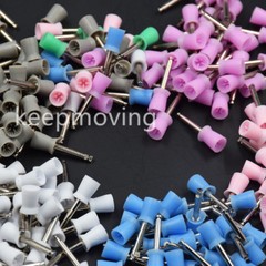 100/500/1000 Pcs Dental Rubber Latch Polisher Polishing Prophy Cup Bowl Brushes