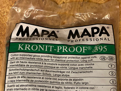 NEW MAPA Professional Kronit-Proof 395 Chemical Nitrile Cut Work Gloves Size 10