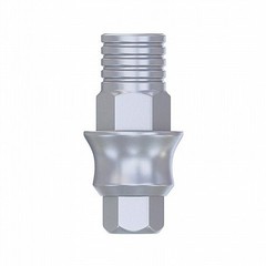 5x Dental Ti-Base Concave CAD/CAM Abut ment Internal Hexagonal Prosthetic