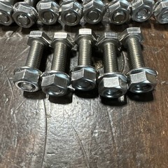 18-8 Full Thread Hex DIN933 M8x30 bolt with nut – Pack of 25