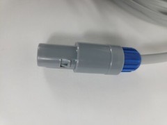 GE Vivid i, E, Q, IQ Compatible 3 Lead ECG Cable