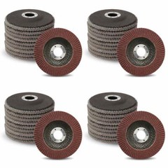 40x Flap Disc 4.5″ 4-1/2 40 60 80 120 Grit Angle Grinder Sanding Grinding Wheels