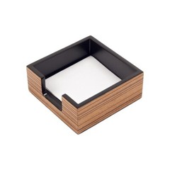 Wood Leather Desk Organizer Set Walnut Wood Combination Organizer Set- 11 PCS