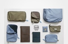 TO&FRO Traveler’s Company/Notebook Traveler’s Organizer/Passport/Blue Gray