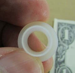 Lot 50 Essentra 5/16″ /M8 Nylon Shoulder Washer, Flanged Spacers Sleeve Bushings