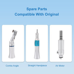 Dental Slow Low-Speed Handpiece Straight 1:1 Handpiece Standard E-type Connector