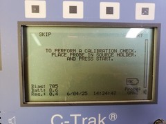 CareWise C-Trak CW-3000 Surgical Radioisotope Gamma Radiation Detector