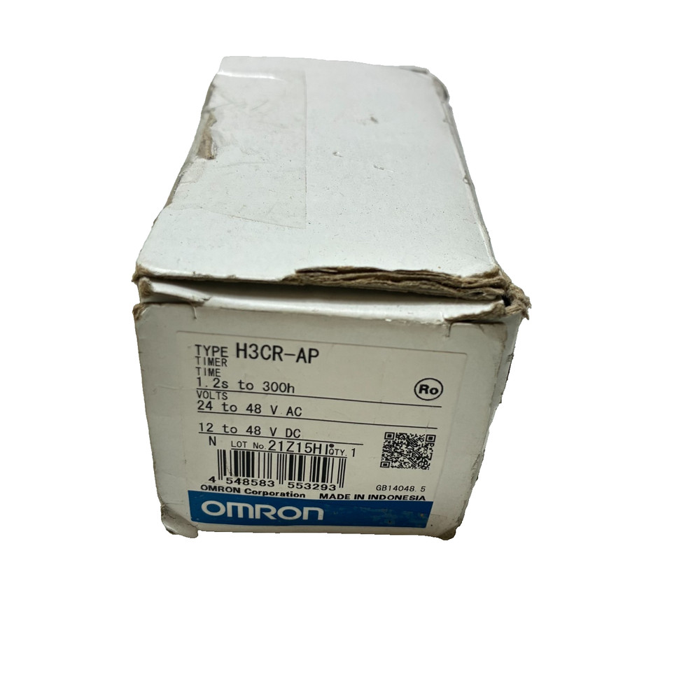 OMRON H3CR-AP SOLID STATE TIMER 11 PIN 100-240V AC 100-125V DC