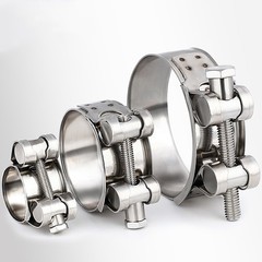 Hose Clamps-Clips 304/201 Stainless Steel Heavy Duty T Bolt Exhaust 17mm-502mm