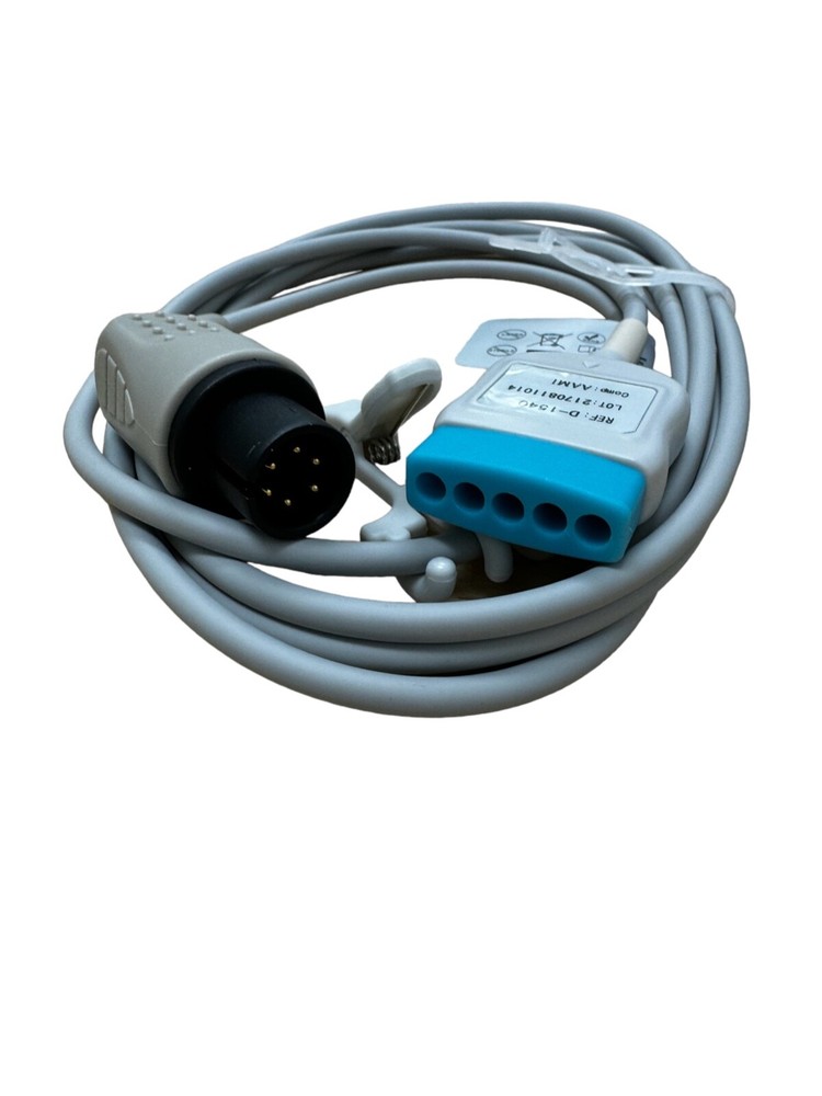 ECG trunk cable 3/5 leads compatible whit multiple brands