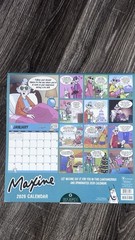 2026 Maxine Wall Calendar A Crab For All Seasons Comic 12”x12” Bright Colors