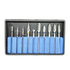 Dental Silicone Resin Base Acrylic Polishing Bur Drill Alloy Diamond Polisher