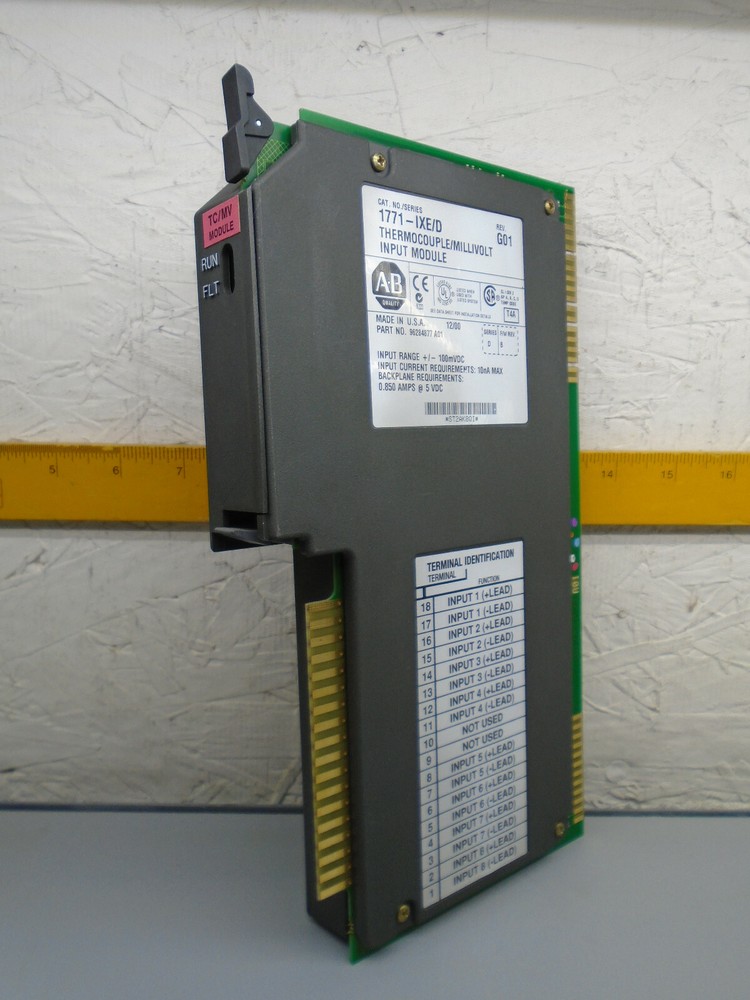 1771-IXE /D Allen Bradley Thermocouple/Millivolt Module 1771IXE W526