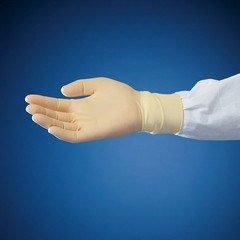 Ansell 56815 G3, Disposable Cleanroom Gloves, 8.7 Mil Palm, Latex, 12 In, Iso