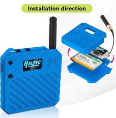 Heltec 915MHz ESP32 LoRa V3 Board OLED + 915MHz Antenna + Battery for Meshtastic
