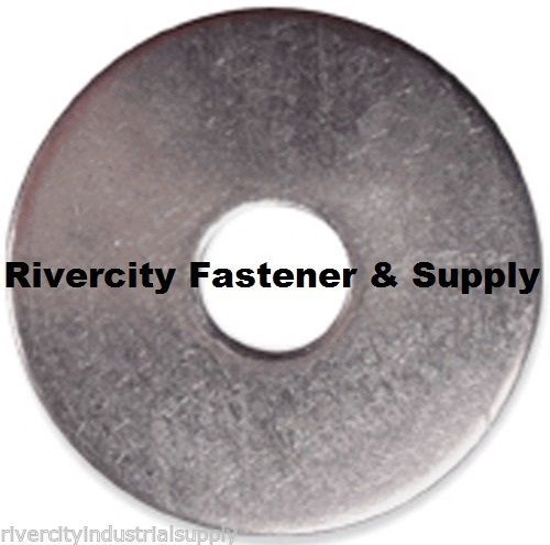 (25) 1/2×2 Fender Washers Stainless Steel 1/2″ x 2″ Large OD Washers