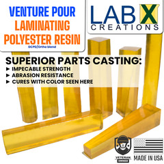 VP PREMIUM 1 Gallon POLYESTER RESIN +MEKP (Laminating fiberglass, biaxle, cloth)