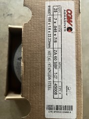 CGW Abrasives Cut-Off Wheel 45008 – 7 in x 1/16 x7/8 – T-27 ZA-60-S-BF (25pcs)