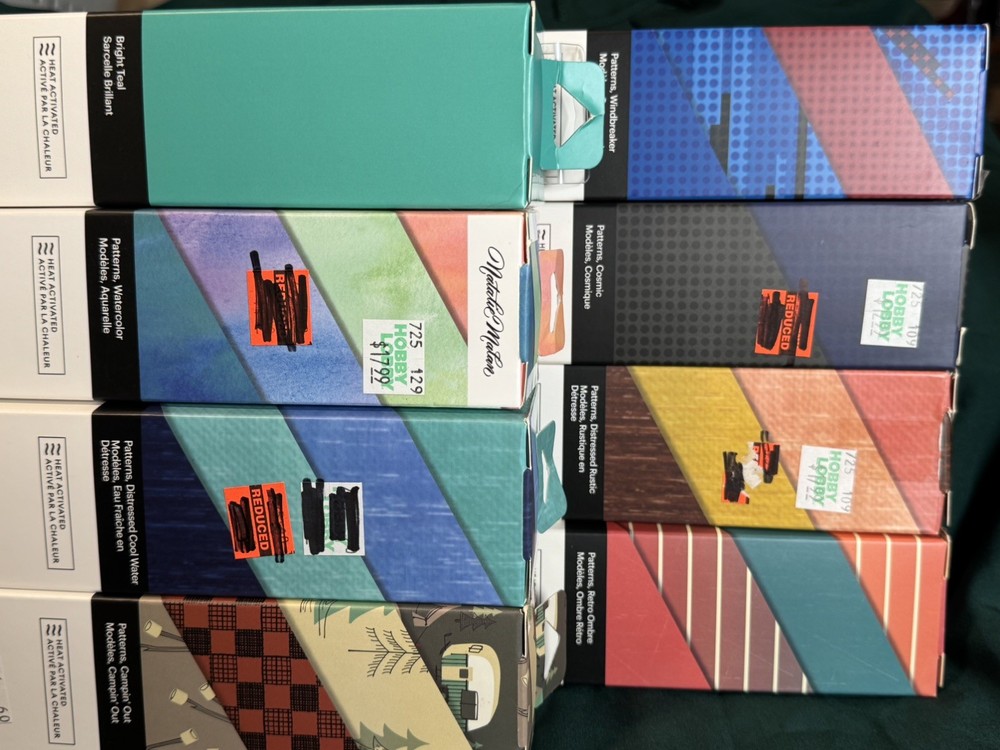 8 Pk Cricut Infusible Ink 3 sublimation shirts blank 100% polyester.