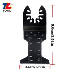 48 Pack Bi-Metal Oscillating Multi Tool Saw Blades 24Pcs 1-3/8 & 24Pcs 1-3/4