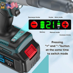 Cordless Metal Hole Puncher Steel Punching Machine Electric Handheld Punch