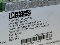 USED Phoenix Contact QUINT-PS/1AC/24DC/20 Power Supply