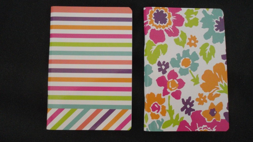 (2) Count Lot Brand New Staples Mini Journals Lined 50 Sheets Each 3.5″ x 5.25″