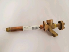 Woodford 1/2″ x 3/4″ Brass Sweat x MPT x 6″ Anti-Siphon Sillcock (17CP-6-MH)