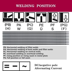 E4303 Arc Welding Rods 3/32 “x12″，20 Sticks Carbon Steel Electrode Iron Welding