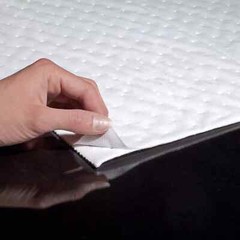 15″ x 20″ ,Heavyweight Oil-Only Absorbent Pads, easy disposal,White