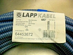 QTY 55′ LAPP KABEL SILVYN-PU Conduit, Sleeving & Cable Carrier Systems 10 x 14mm