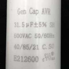 31.5Uf 425V 475V 500V 25/85/21 PO Replacement Generator Capacitor AVR